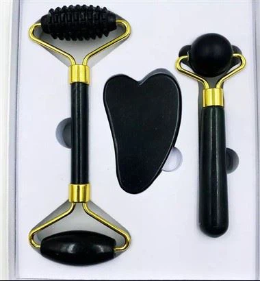 Neck & Body 3 i 1 Hot Sale Natural Jade Roller Tool