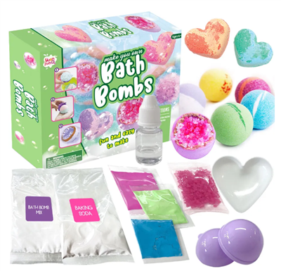 DIY Bath Bombs for Kids Making Kit