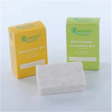 Eksfolierende kroppsstangsåpe