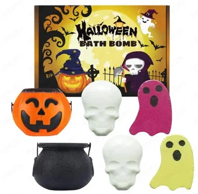 Halloween badebomber for barn