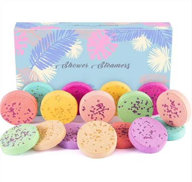 Naturlig dusj Steamer Tabletter Gavesett Engros