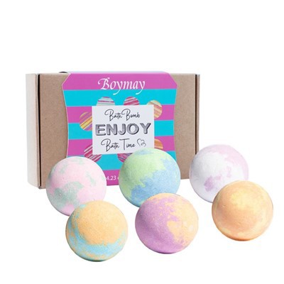 Organiske badebomber gavesett