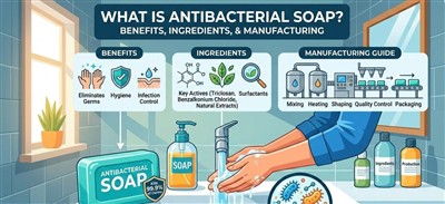 Hva er antibakteriell såpe? Fordeler, ingredienser og produksjonsveiledning