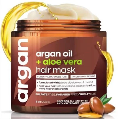 Jojobaolje Aloe Vera & Keratin Hårkrem